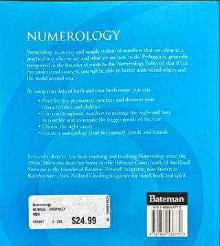 Numerology: A Simple Guide to Understanding Yourself — back cover