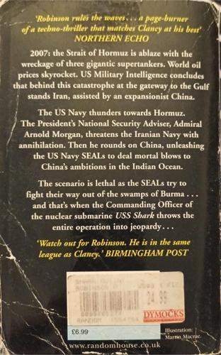The Shark Mutiny — back cover