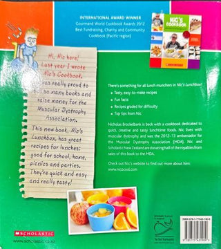Nic's Lunchbox — back cover