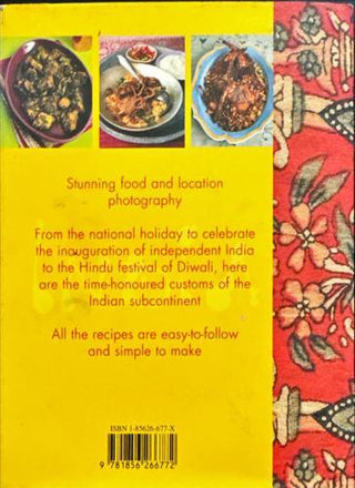 The Festive Food of India and Pakistan — back cover