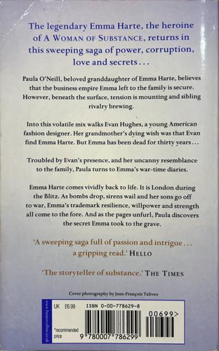 Emma's Secret — back cover