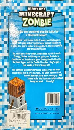 Diary of a Minecraft Zombie: When Nature Calls — back cover