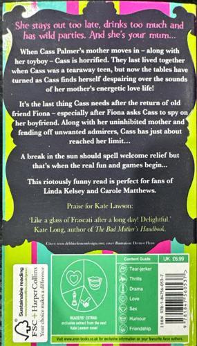 Keeping Mum — back cover