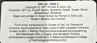 The Girl Guide Annual 1978 — copyright page