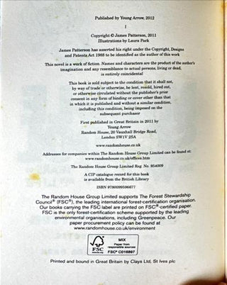 Middle School — copyright page