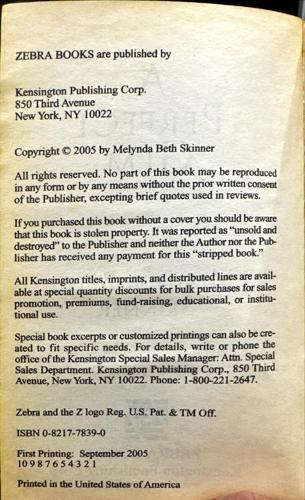 A Perfect — copyright page