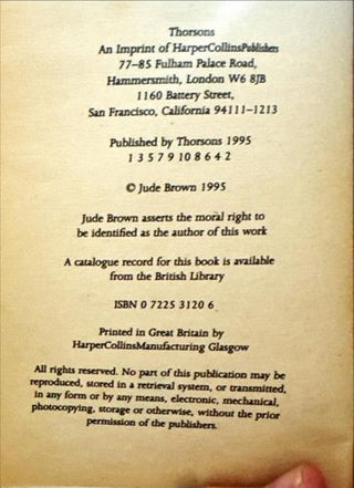 Aromatherapy for Travellers — copyright page