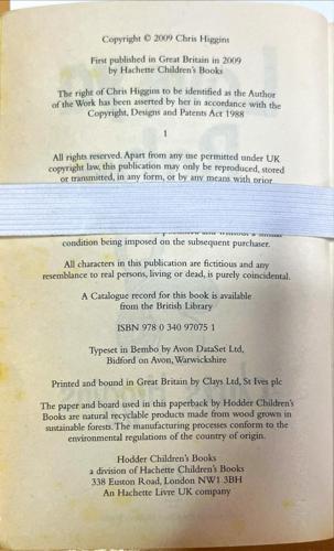 Love ya Babe — copyright page