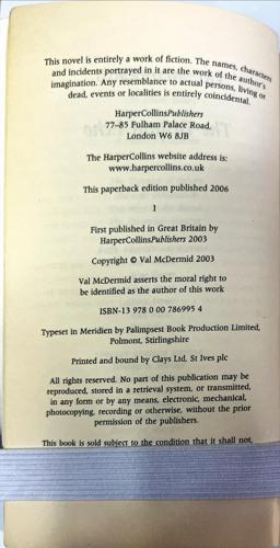 The Distant Echo — copyright page