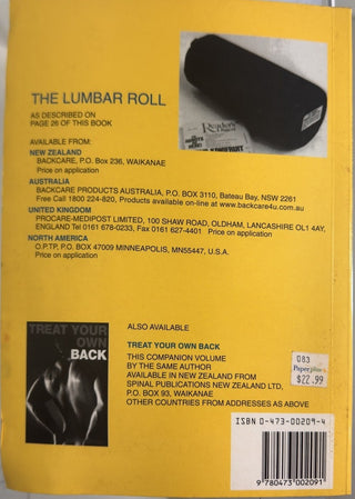 Treat Your Own Neck — back cover