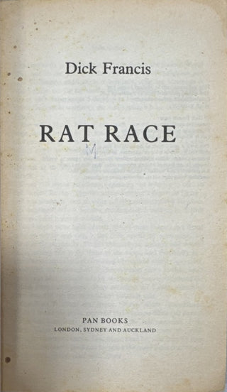 Rat Race - By Dick Francis — additional photo