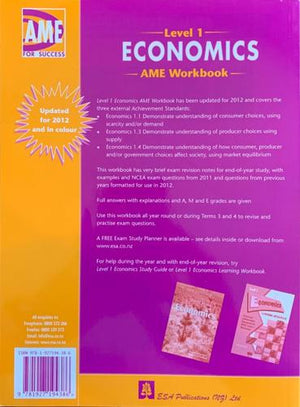 bookworms_AME NCEA Level 1 Economics Workbook_Stuart Douce