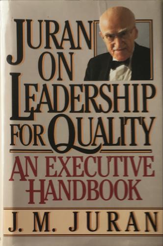 An Executive Handbook. - By J. M. JURAN