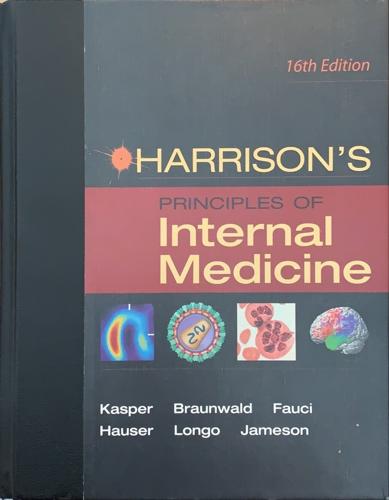 Harrison's Principles of Internal Medicine - By Dennis L. Kasper, Dan L. Longo, Anthony S. Fauci, Eugene Braunwald, Stephen L. Hauser, J. Larry Jameson
