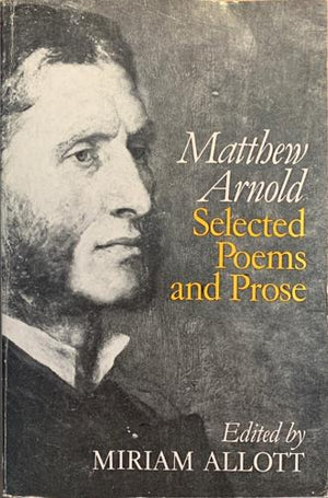 bookworms_Matthew Arnold Selected poems and prose_Matthew Arnold, Miriam Allott