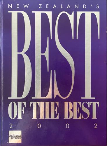 New Zealand's Best of the Best 2002 Edition - By International Yearbooks Ltd