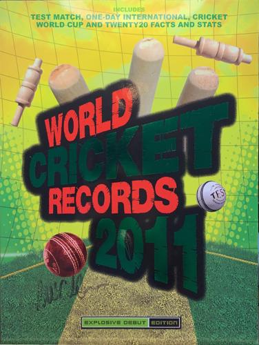 World Cricket Records 2011 - By Chris Hawkes